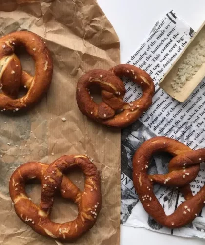 Recette bretzel : sans oeufs, sans produits laitiers et sans fruits à coques pour un apéritif réussi !