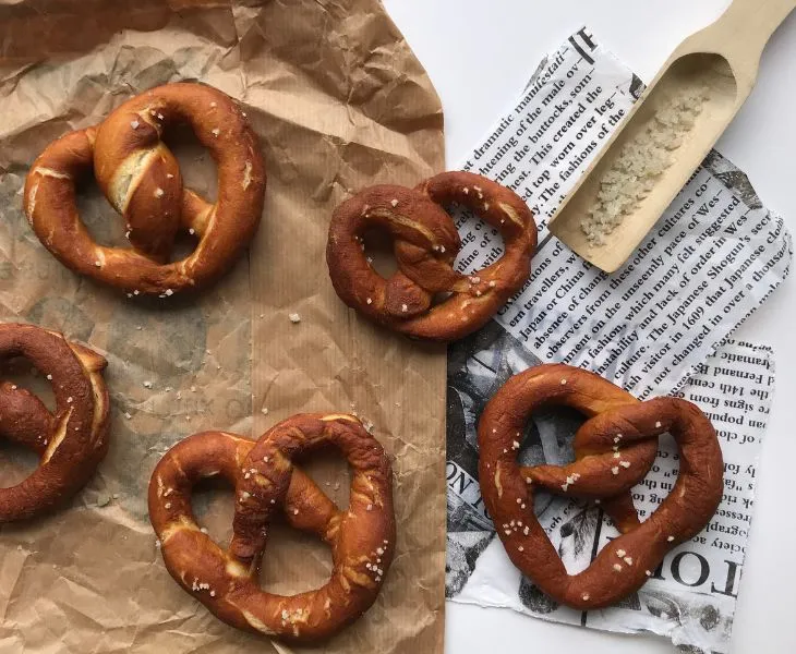 Recette bretzel : sans oeufs, sans produits laitiers et sans fruits à coques pour un apéritif réussi !