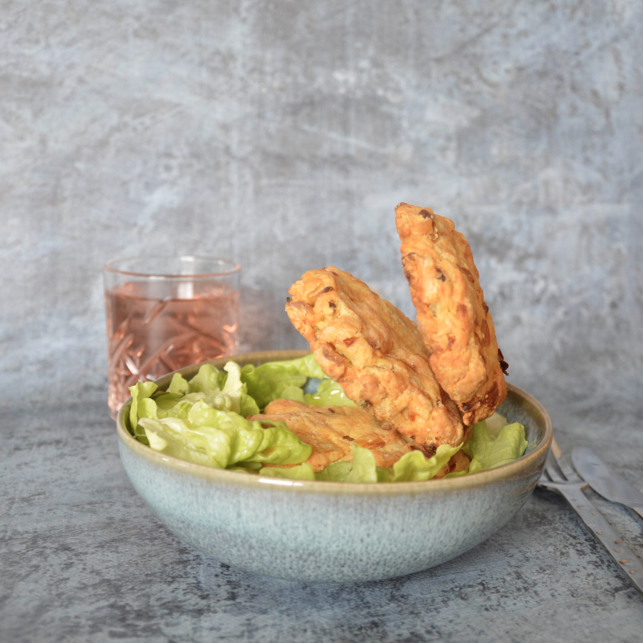 Recette cookies salé chèvre oignon de Mon Ideall'