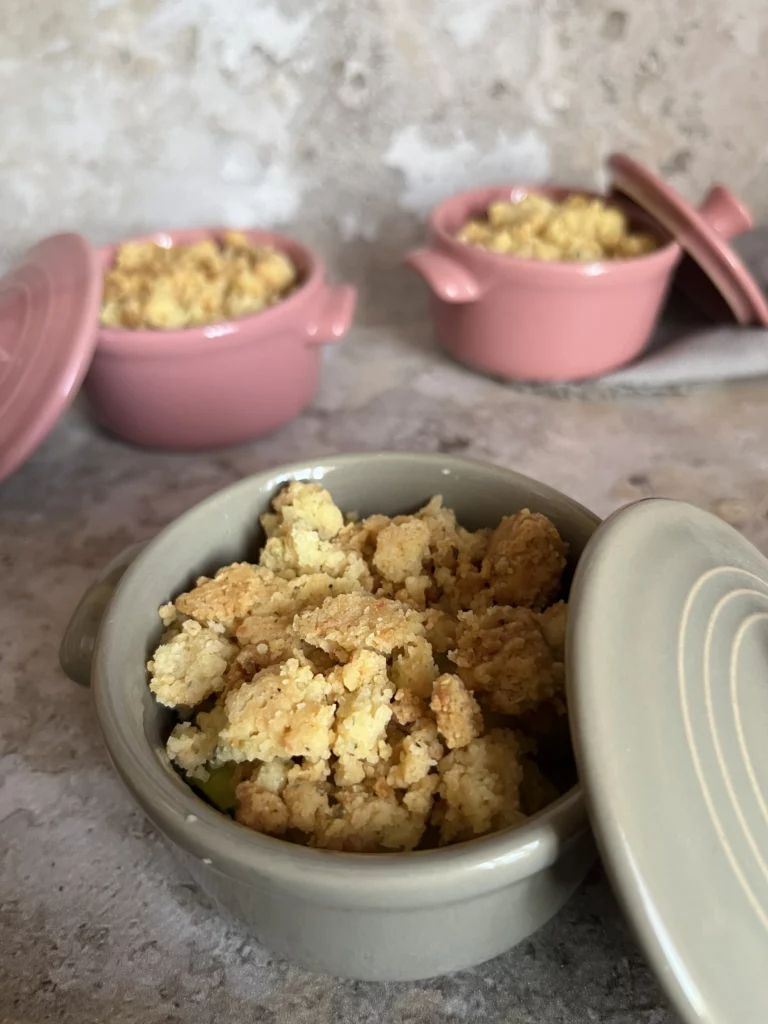 Recette crumble courgettes