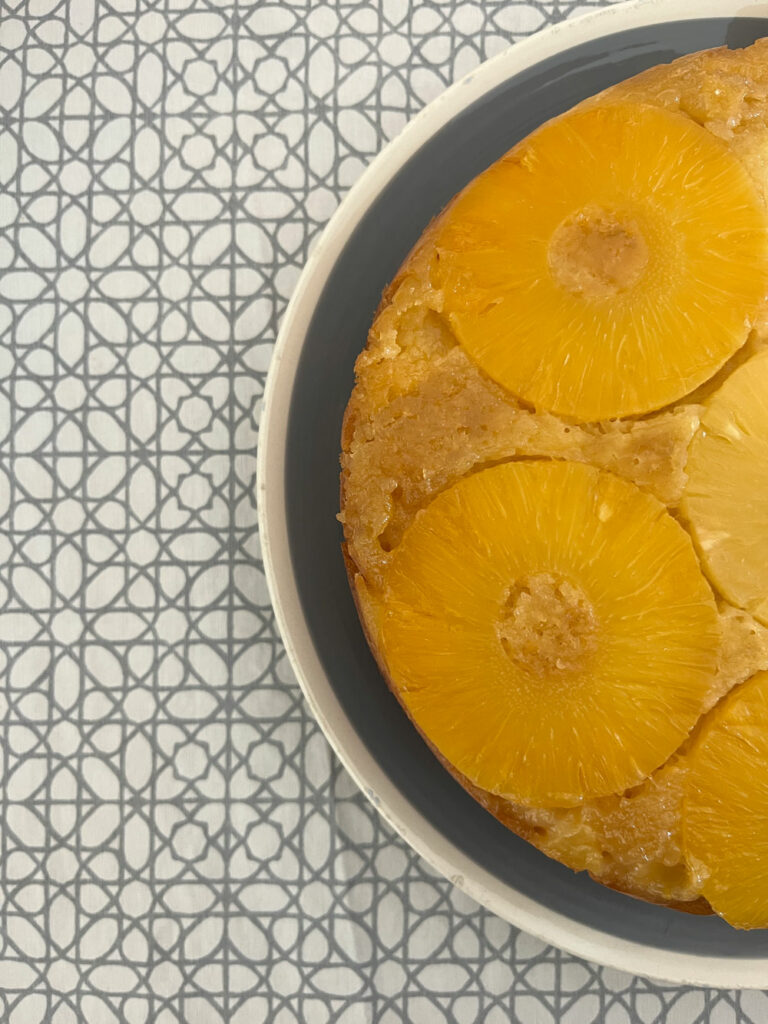 Gâteau ananas fait maison