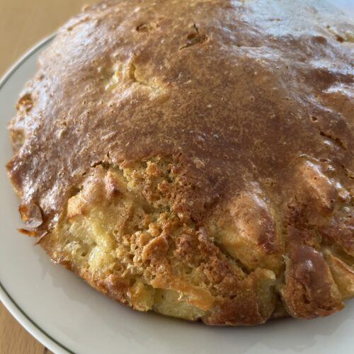 Gâteau aux pommes sans œuf