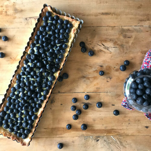 Tarte aux fruits rouges sans œuf