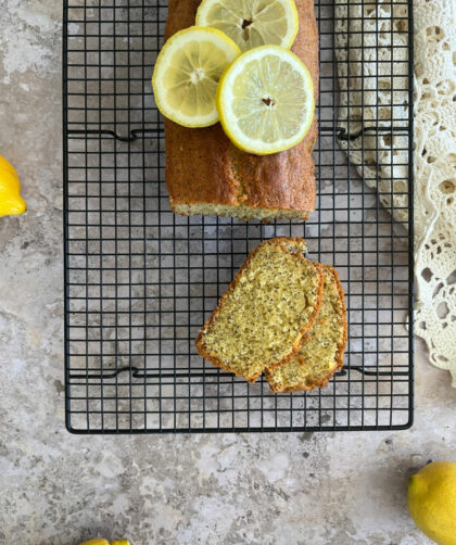Cake citron pavot maison