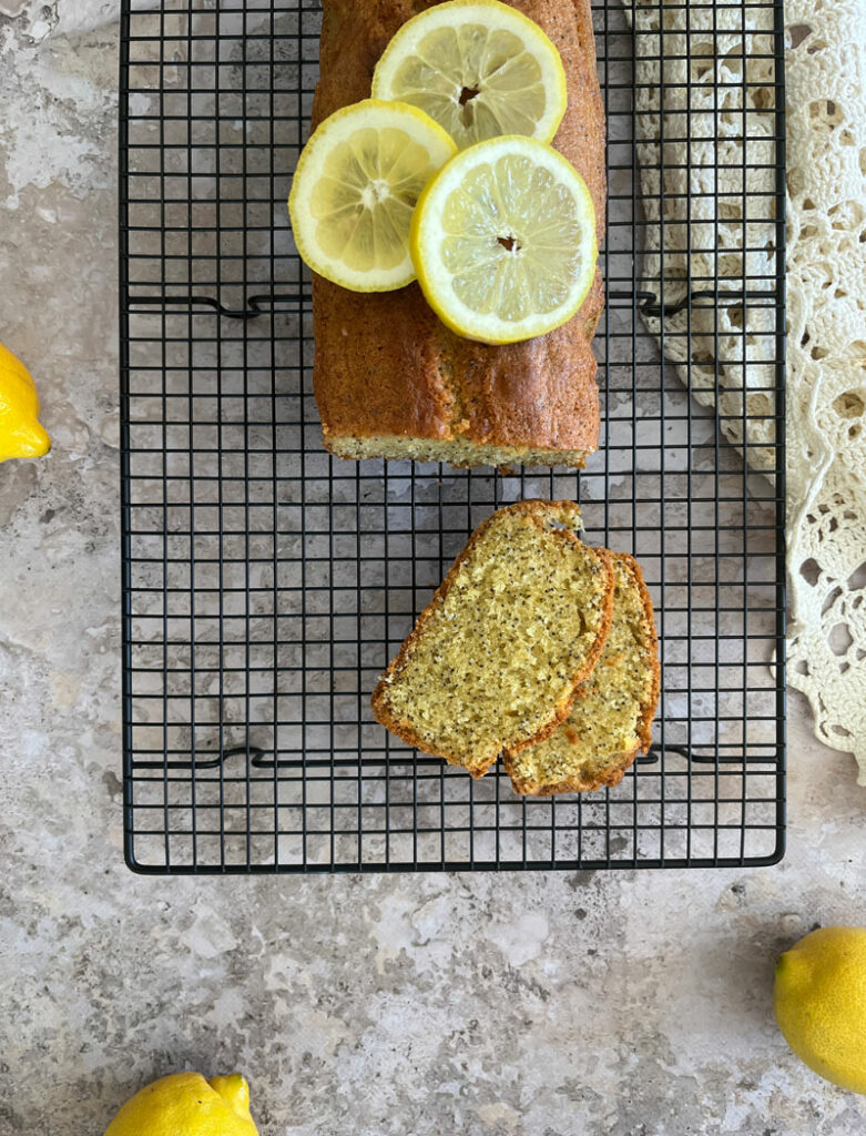 Cake citron pavot maison
